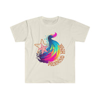 Mermaid Hair Neon Summer Time Unisex Graphic Tees! Summer Vibes!