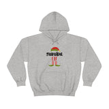 Grandpa Elf Unisex Heavy Blend Hooded Sweatshirt! Winter Vibes!