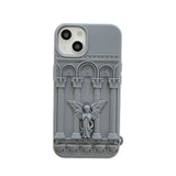 3D Angel Art Statue iPhone Case – Elegant Protection for Your iPhone 15/14/13/12/11 Series